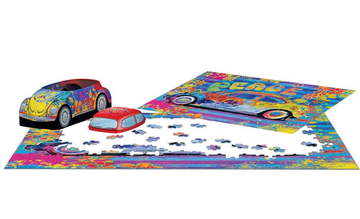 VW Beetle Puzzle Tin | Bethel Woods Museum Store